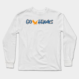 New Paltz Go Hawks Long Sleeve T-Shirt